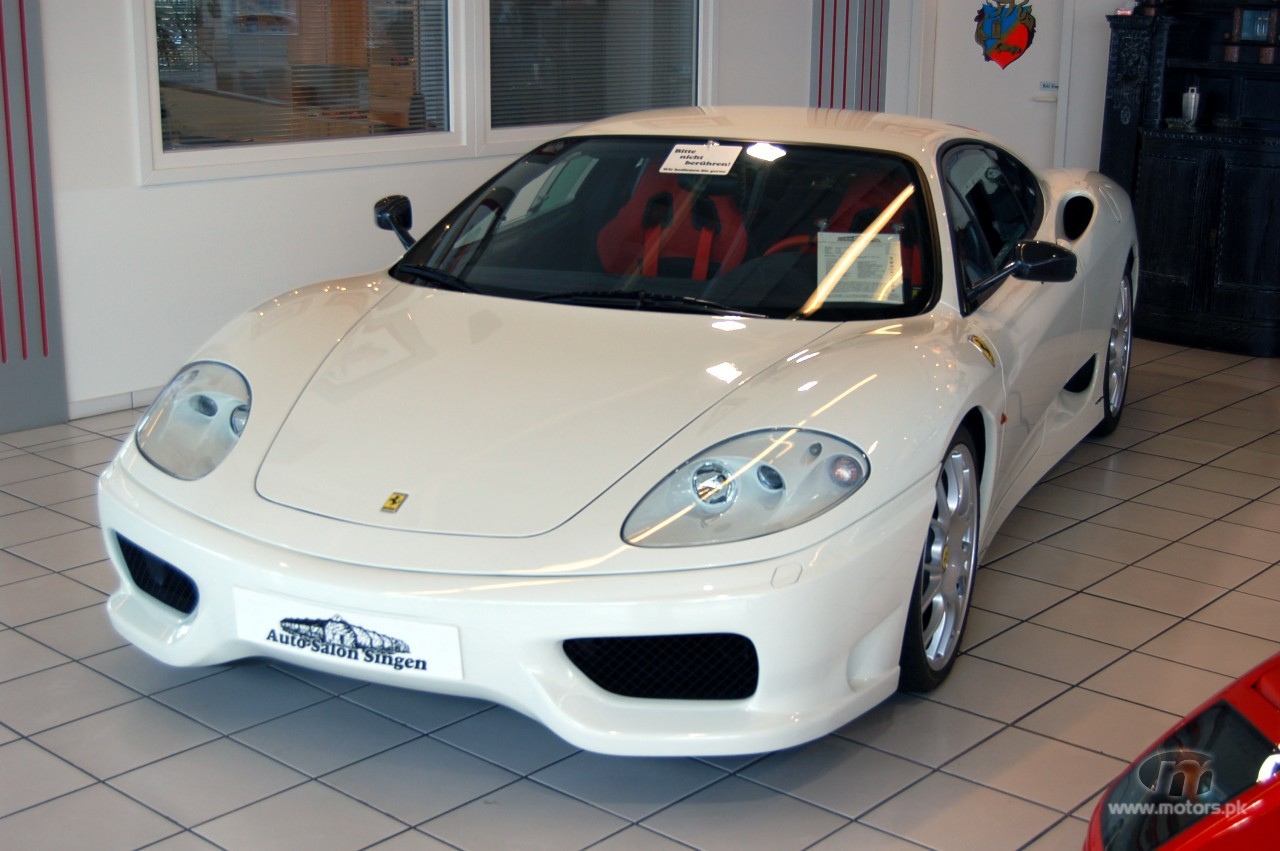 Ferrari 360 Modena white